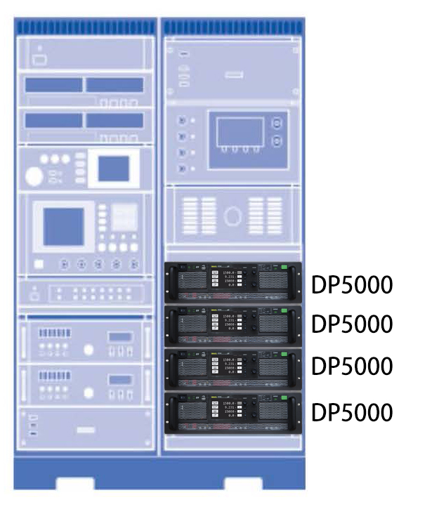 DP5000系列可编程直流电源并联可轻松达到100台以上