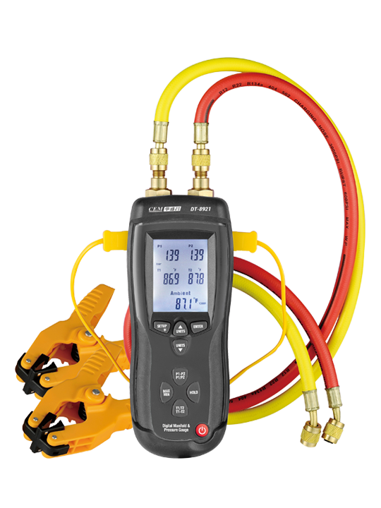 DT-8921专业级电子冷媒压力表