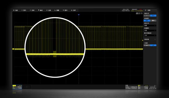 100万帧/秒高波形捕获率
