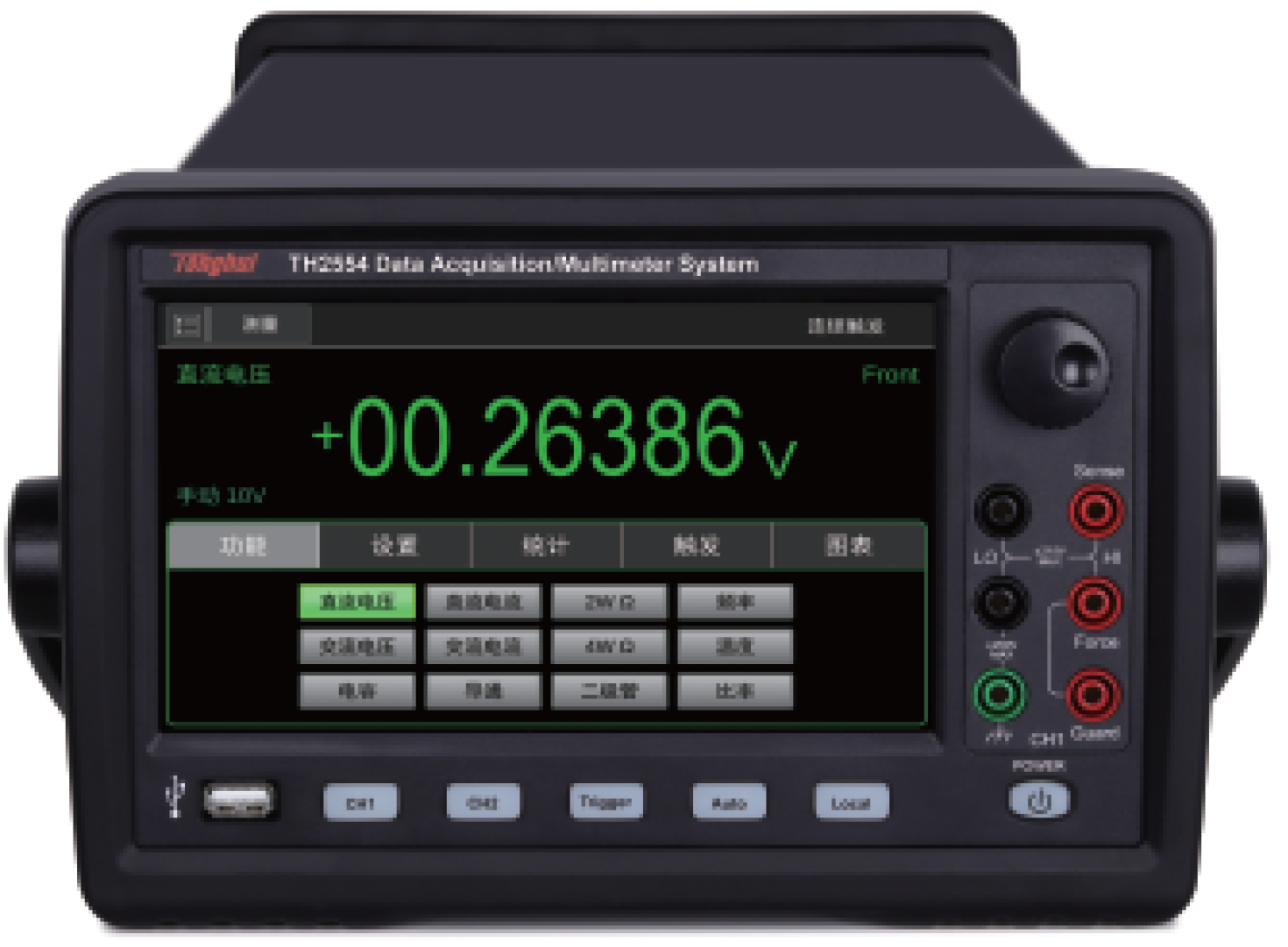 数据采集器的优点是测试精度高