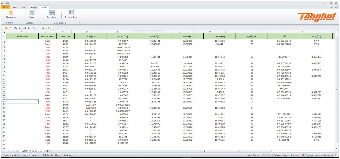 &nbsp; &nbsp; 数据记录页面
