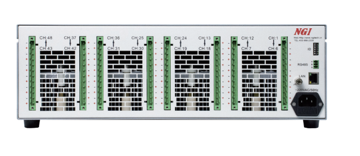 N6148多通道直流电子负载单机最多支持48通道