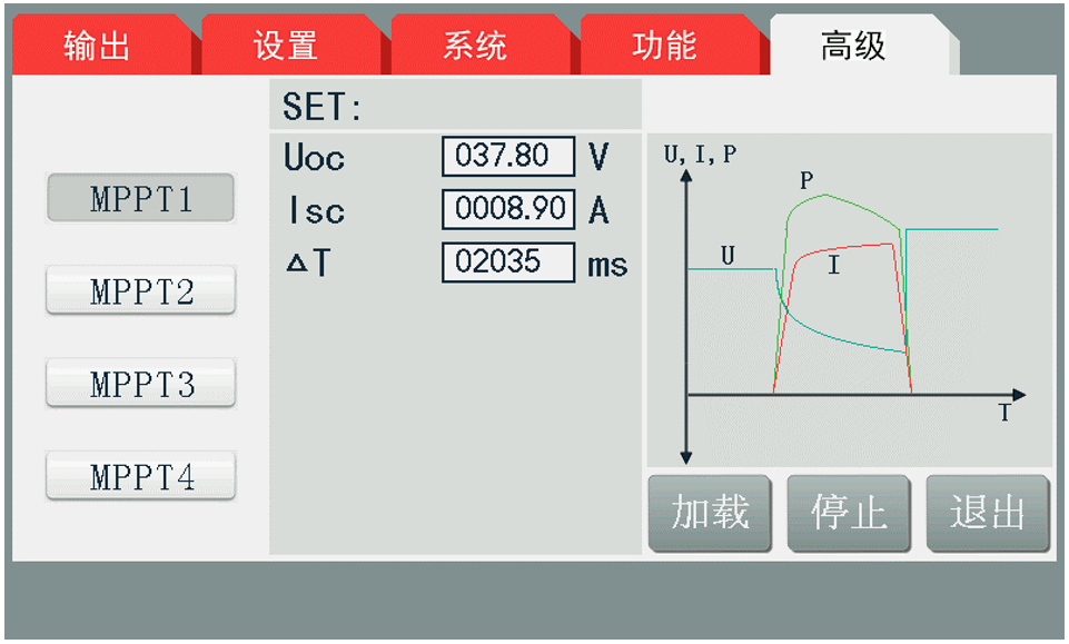 MPPT1：查找最大功率点，查找到后停止
