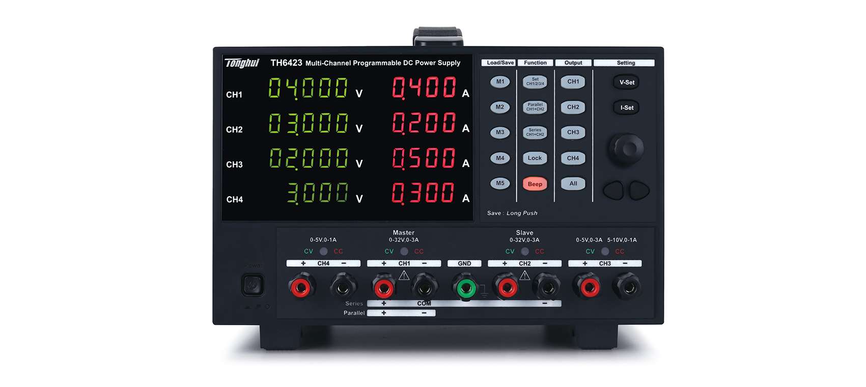 TH6423 四通道可编程线性直流电源